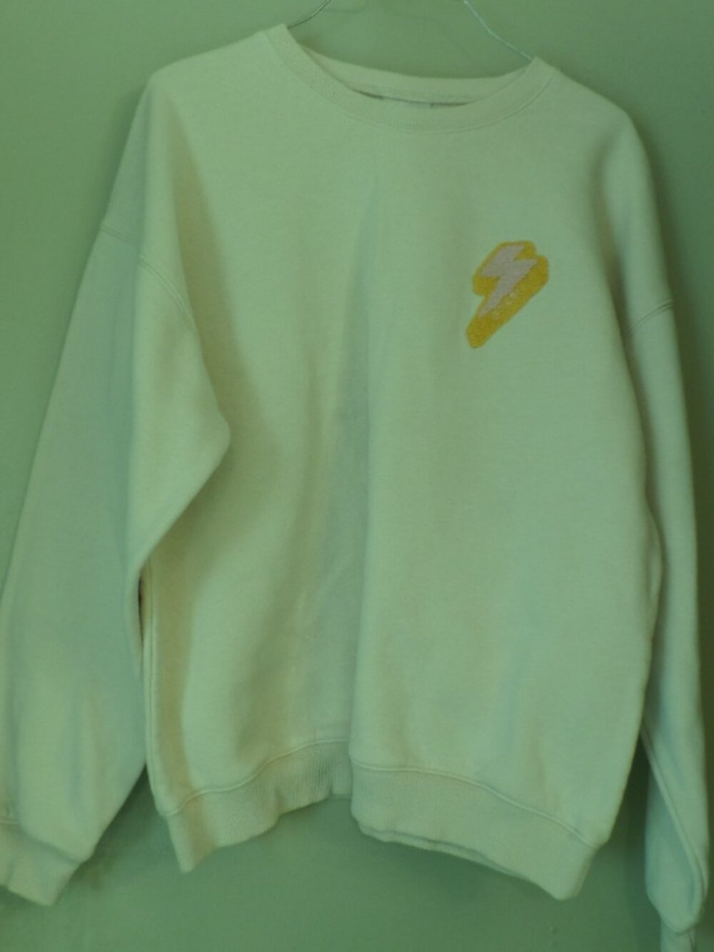 Starfit Lightning Bolt Long Sleeve Crewneck – Size S/M